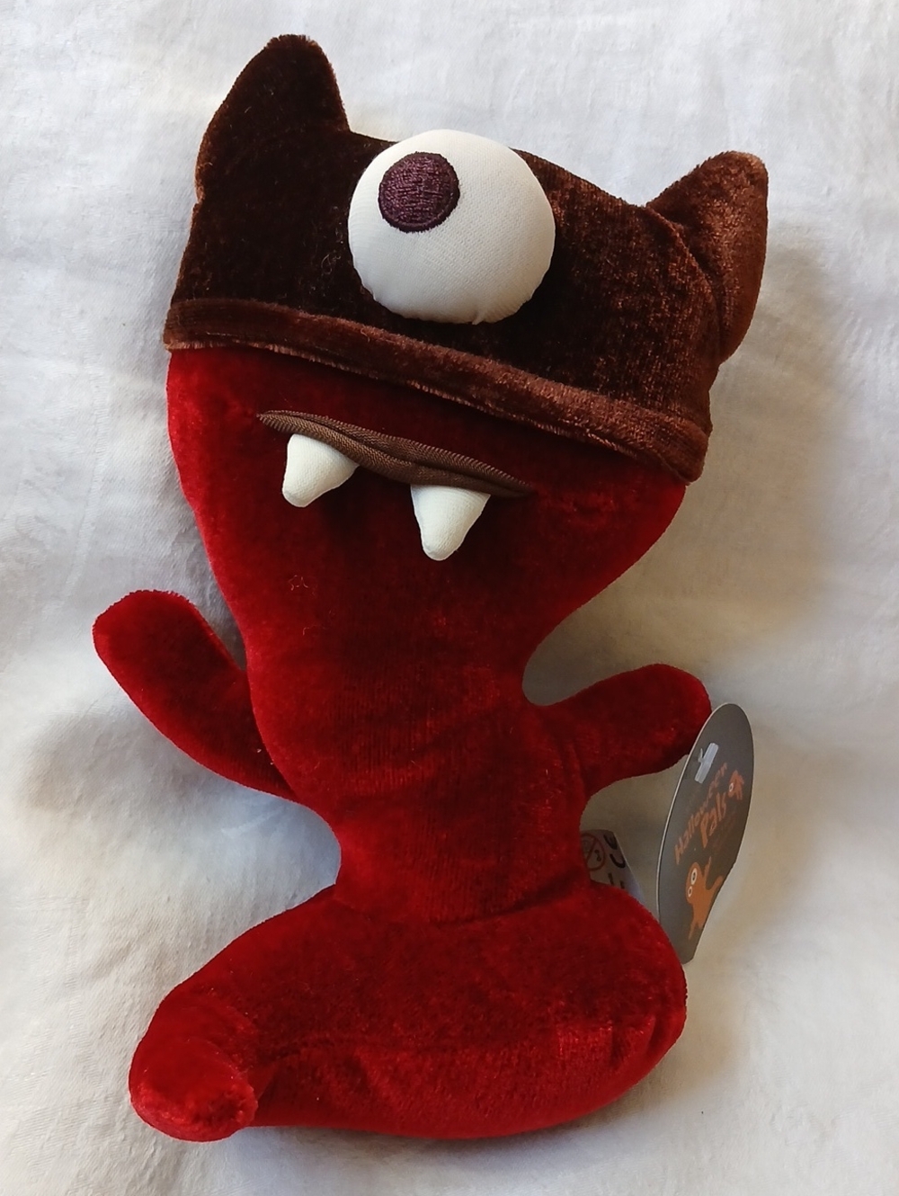 Starbucks Halloween Pals Red Velvet Cyclops Plush 2006
